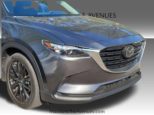 Machine Gray Metallic 2023 Mazda CX-9 Touring Plus