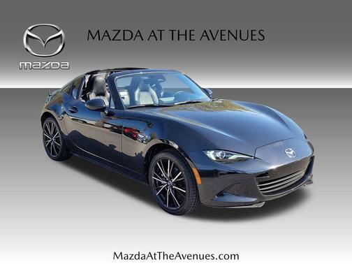 Jet Black Mica 2024 Mazda MX-5 Miata Grand Touring