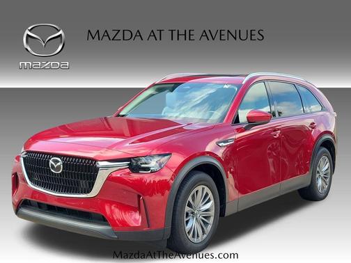 Soul Red Crystal Metallic 2024 Mazda CX-90 PHEV Preferred