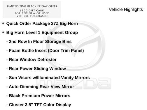 2020 RAM 1500 Big Horn