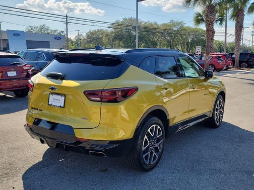 Yellow Metallic 2023 Chevrolet Blazer RS