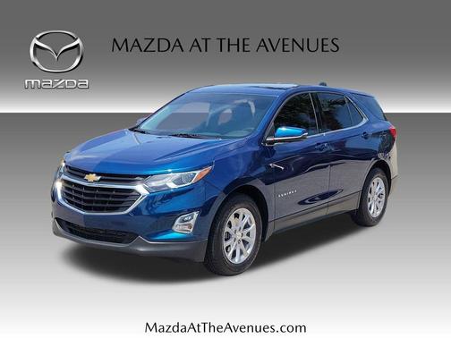 Pacific Blue Metallic 2019 Chevrolet Equinox 1LT