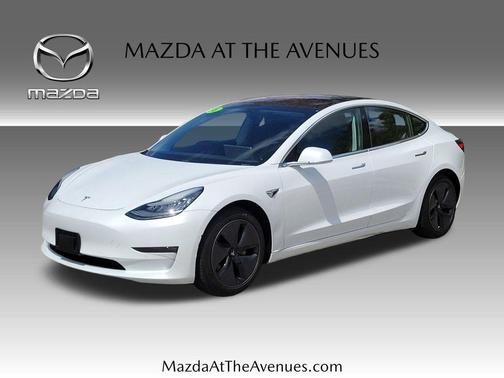 Pearl White Multi 2018 Tesla Model 3 Long Range