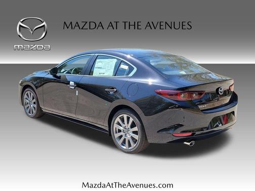 Jet Black Mica 2026 Mazda Mazda3 FWD w/Preferred Package