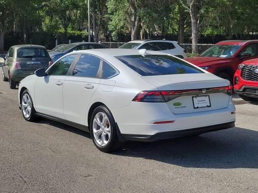 Platinum White 2024 Honda Accord LX