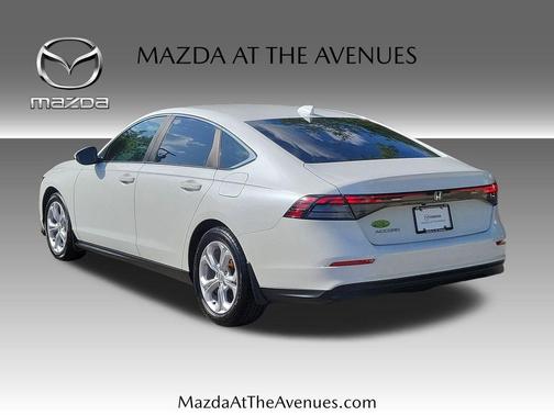 Platinum White 2024 Honda Accord LX