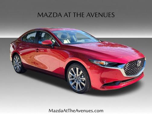 Soul Red Crystal Metallic 2026 Mazda Mazda3 FWD w/Preferred Package