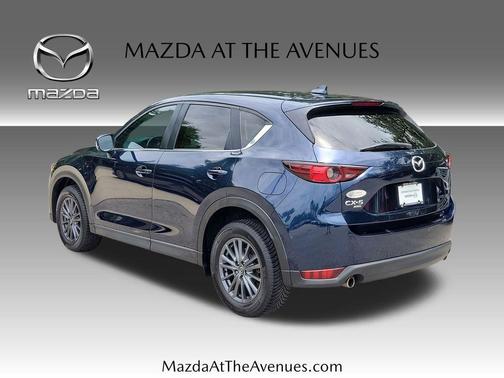 Deep Crystal Blue Mica 2021 Mazda CX-5 Touring