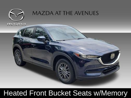 Deep Crystal Blue Mica 2021 Mazda CX-5 Touring