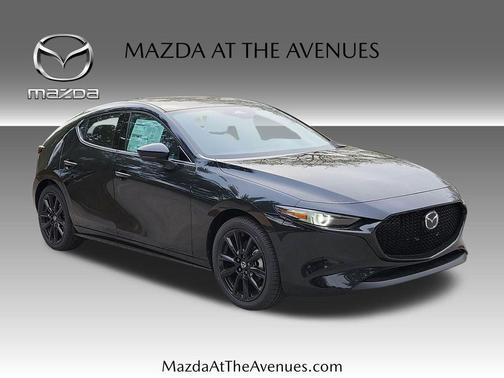Jet Black Mica 2026 Mazda Mazda3 FWD w/Premium Package