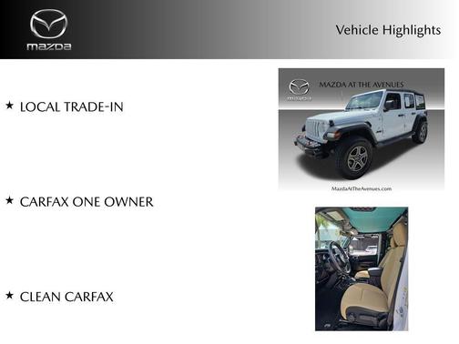 2018 Jeep Wrangler Unlimited Sport