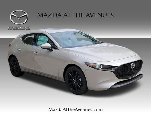 Platinum Quartz Metallic 2026 Mazda Mazda3 FWD w/Premium Package