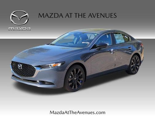 Polymetal Gray Metallic 2026 Mazda Mazda3 2.5 S Carbon Edition