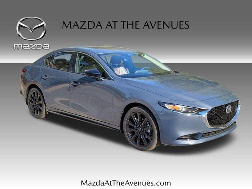 Polymetal Gray Metallic 2026 Mazda Mazda3 2.5 S Carbon Edition