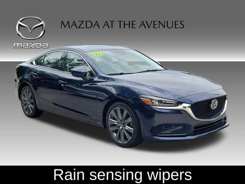 Deep Crystal Blue Mica 2021 Mazda Mazda6 Touring