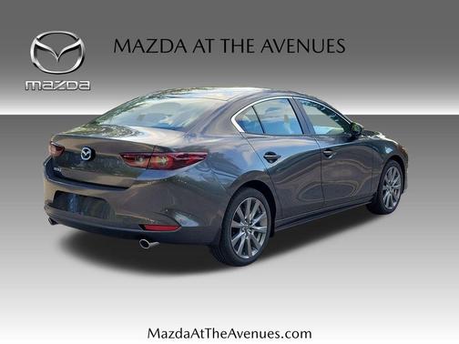 Machine Gray Metallic 2026 Mazda Mazda3 FWD w/Preferred Package