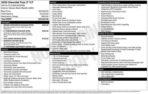 2020 Chevrolet Trax LT