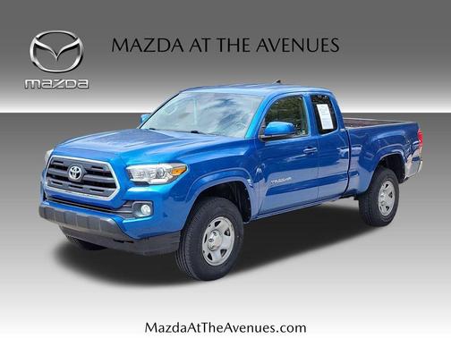 Blazing Blue 2017 Toyota Tacoma SR5