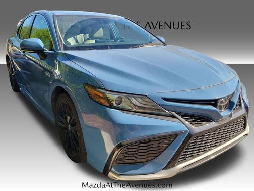 Blue 2024 Toyota Camry XSE