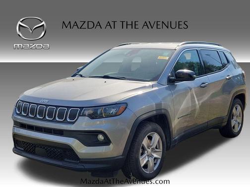 Billet Silver Metallic Clearcoat 2022 Jeep Compass Latitude
