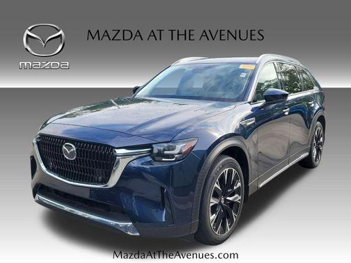 Deep Crystal Blue Mica 2024 Mazda CX-90 PHEV Premium