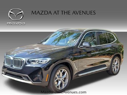 Black Sapphire Metallic 2022 BMW X3 sDrive30i