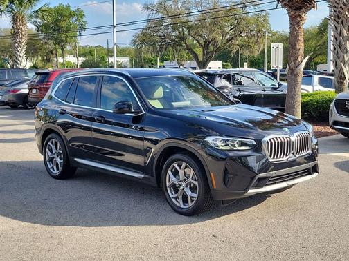 Black Sapphire Metallic 2022 BMW X3 sDrive30i