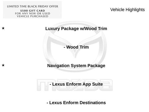 2016 Lexus ES 350 Base