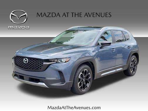 Gray Metallic 2023 Mazda CX-50 2.5 Turbo Meridian Edition