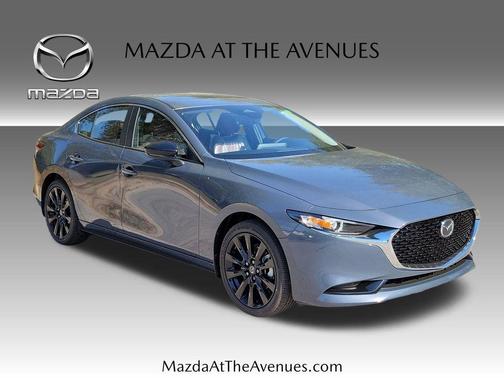 Polymetal Gray Metallic 2026 Mazda Mazda3 2.5 S Carbon Edition