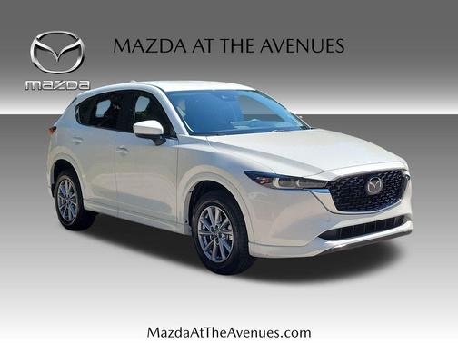 White Metallic 2025 Mazda CX-5 2.5 S Preferred Package