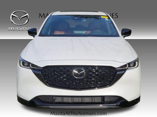 Rhodium White Metallic 2024 Mazda CX-5 Carbon Edition
