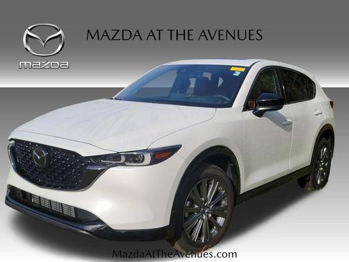 Rhodium White Metallic 2024 Mazda CX-5 Carbon Edition