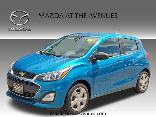 Caribbean Blue Metallic 2020 Chevrolet Spark LS