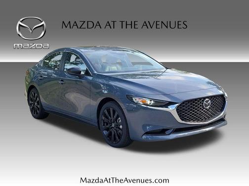 Polymetal Gray Metallic 2026 Mazda Mazda3 2.5 S Carbon Edition