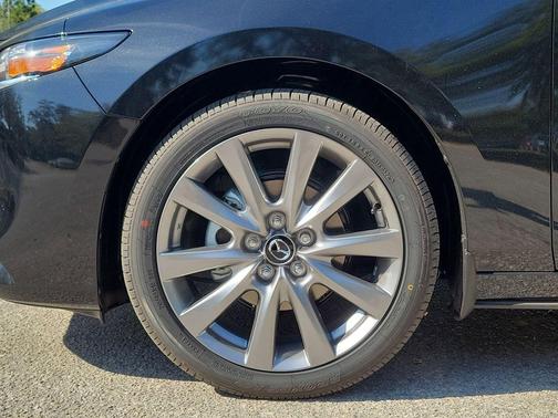 Jet Black Mica 2026 Mazda Mazda3 FWD w/Preferred Package