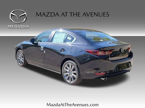 Jet Black Mica 2026 Mazda Mazda3 FWD w/Preferred Package