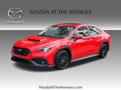 Red 2025 Subaru WRX GT