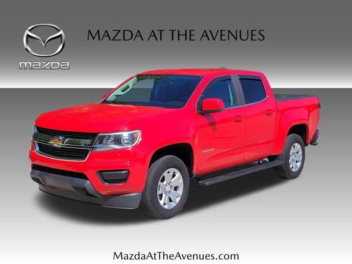 Red 2019 Chevrolet Colorado LT