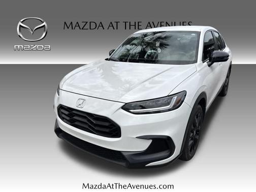 White 2025 Honda HR-V Sport