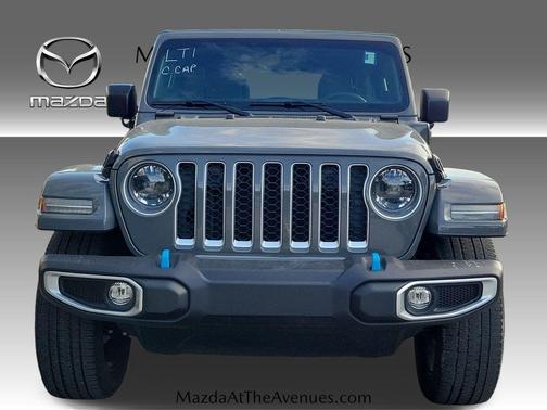 Sting Gray Clearcoat 2023 Jeep Wrangler 4xe Sahara