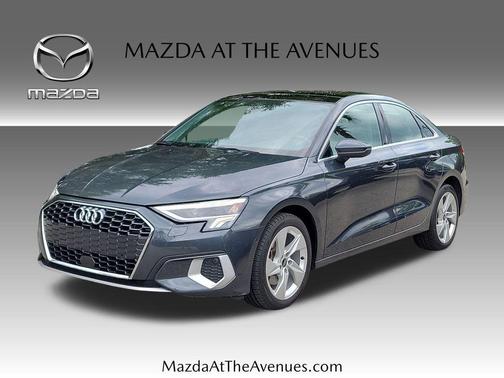 Manhattan Gray Metallic 2024 Audi A3 40 Premium