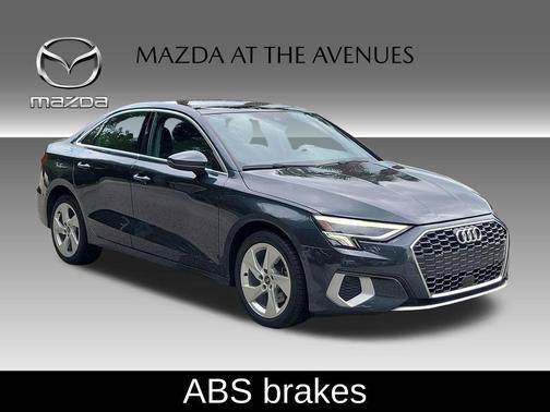 Manhattan Gray Metallic 2024 Audi A3 40 Premium