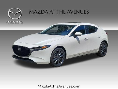 Snowflake White Pearl 2026 Mazda Mazda3 FWD w/Preferred Package