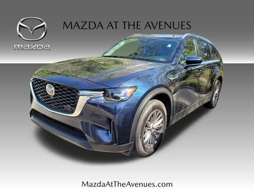 Deep Crystal Blue Mica 2025 Mazda CX-90 3.3 Turbo Select Package