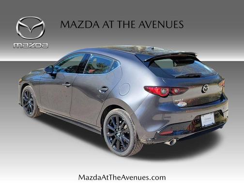 Machine Gray Metallic 2026 Mazda Mazda3 AWD w/Premium Package
