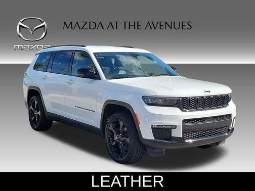 Bright White Clearcoat 2023 Jeep Grand Cherokee L Limited