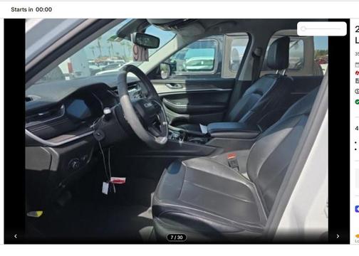 Bright White Clearcoat 2023 Jeep Grand Cherokee L Limited