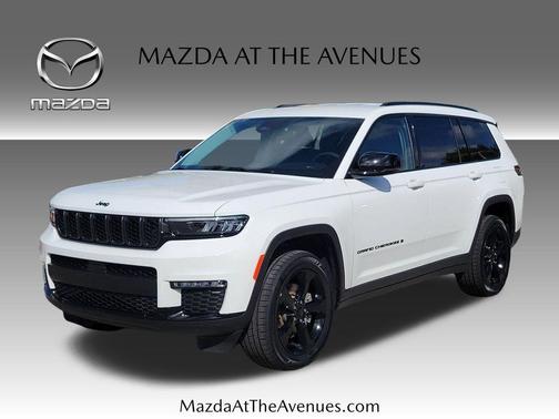 Bright White Clearcoat 2023 Jeep Grand Cherokee L Limited