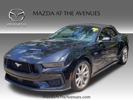 Shadow Black 2025 Ford Mustang GT Premium